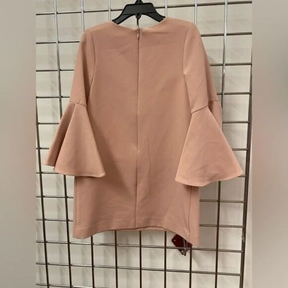 MILLY MINIS NICOLA DRESS IN BLUSH - Picture 2 of 7